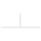 Ekena Millwork Portland Architectural Grade PVC Gable Bracket, 96"W x 36"H x 2"D x 4"F, 9/12 Pitch GBP096X36X0204POR00 - alternate 2